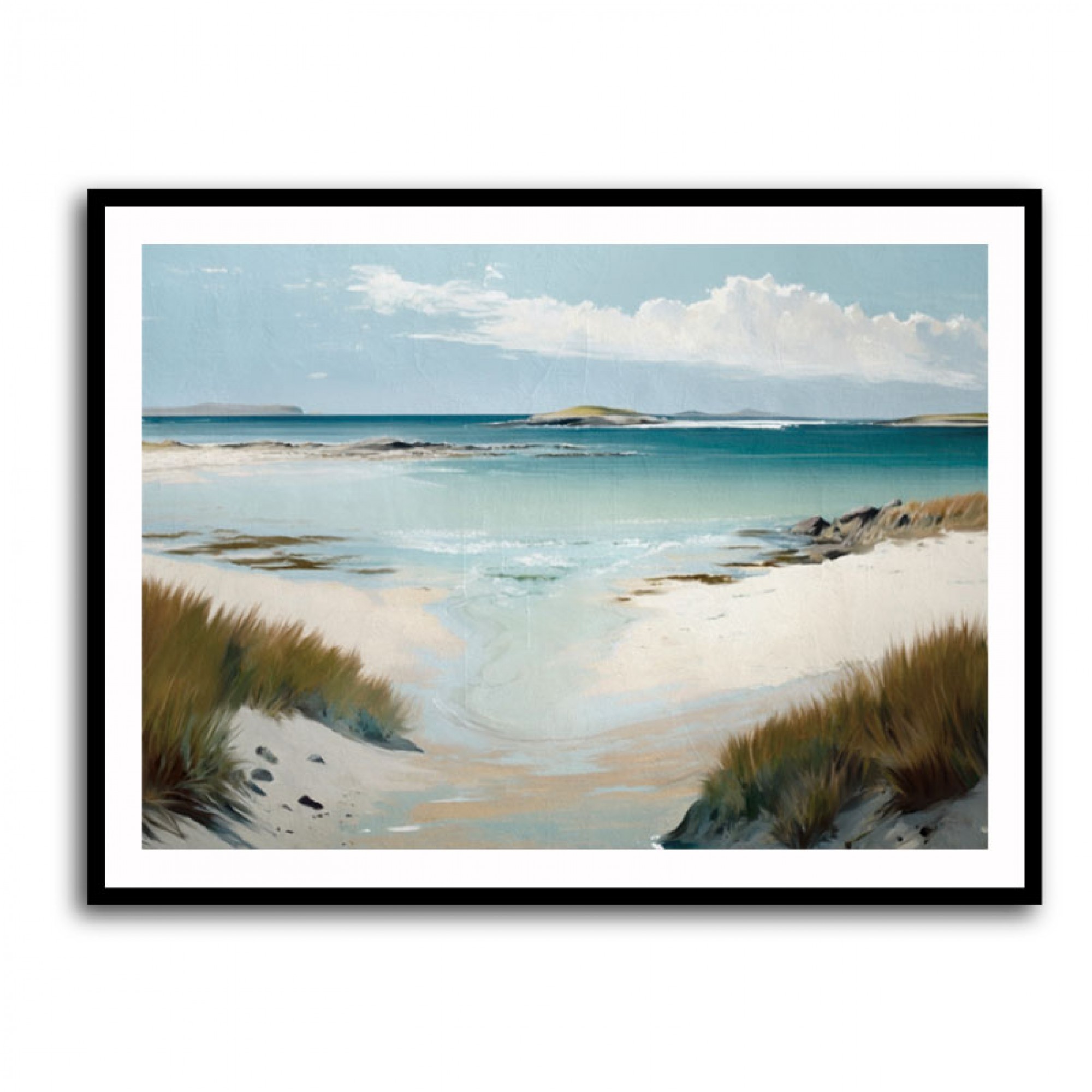 Golden Tide Wall Art